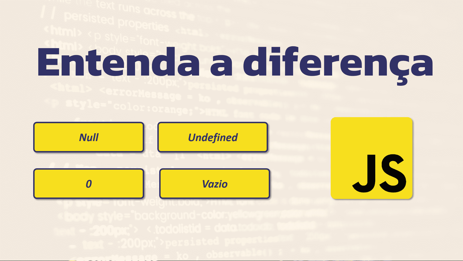 Quatro Faces do Vazio: A diferença de Null, 0, Vazio e Undefined